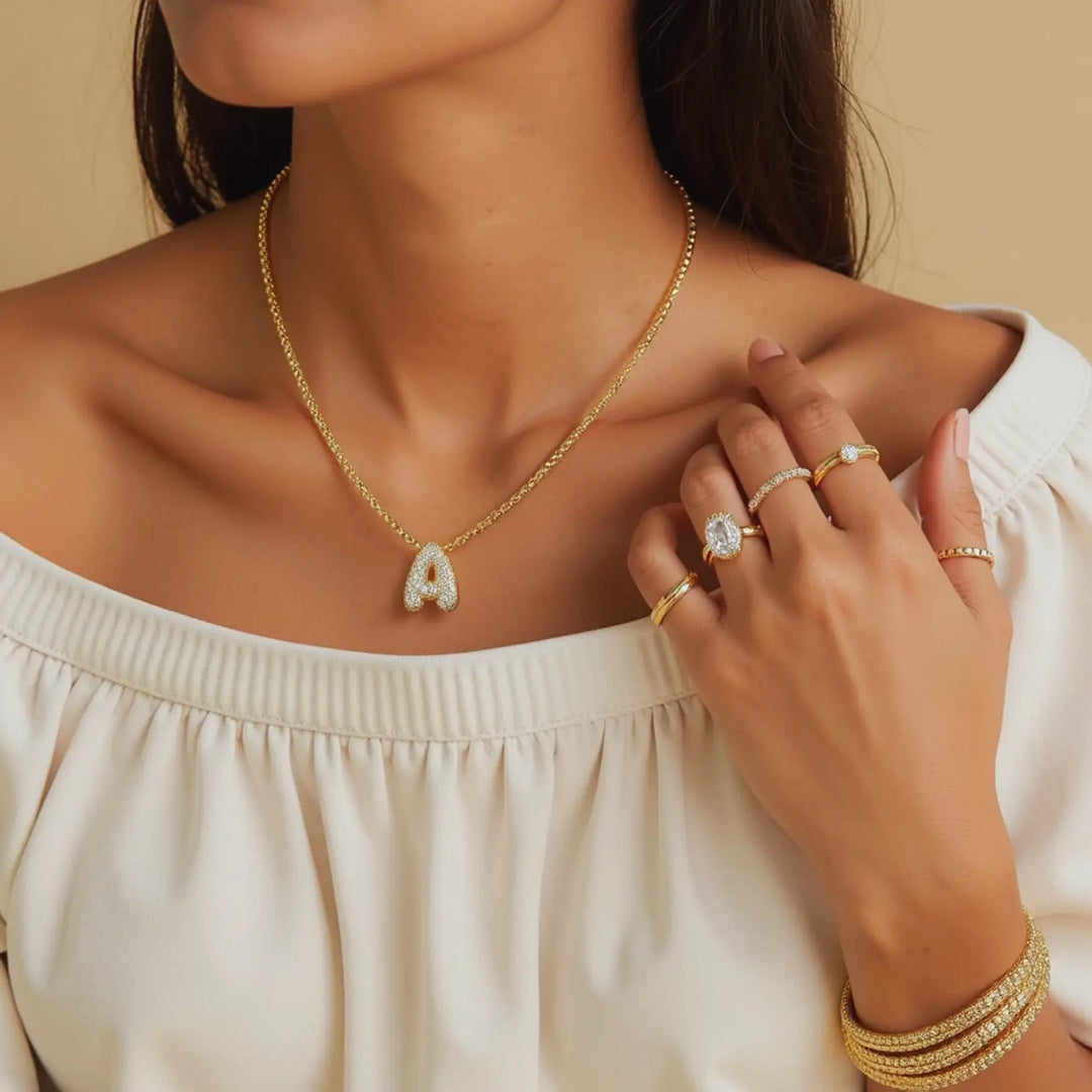 Initial Necklaces