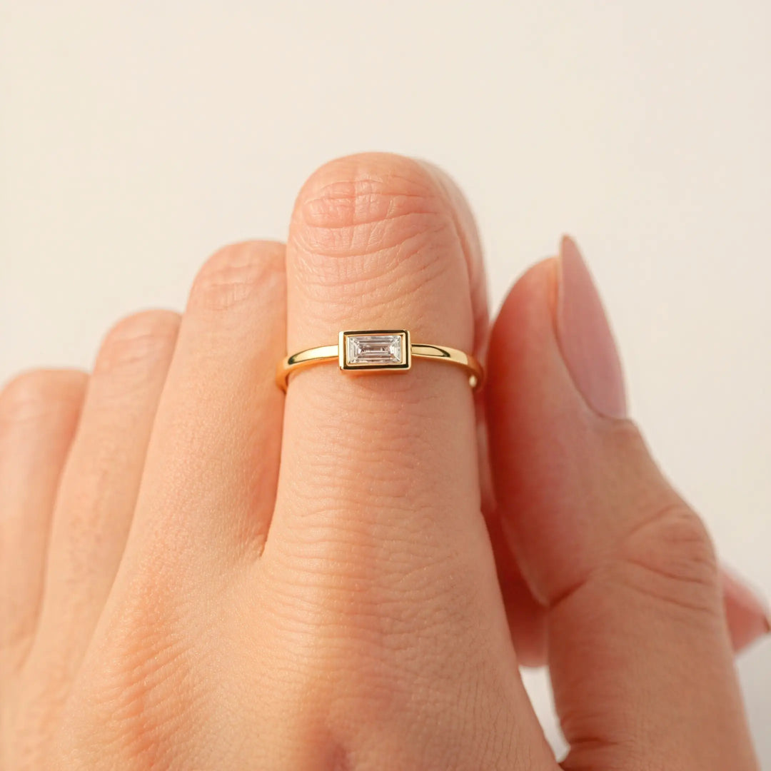 Aviva Baguette Ring