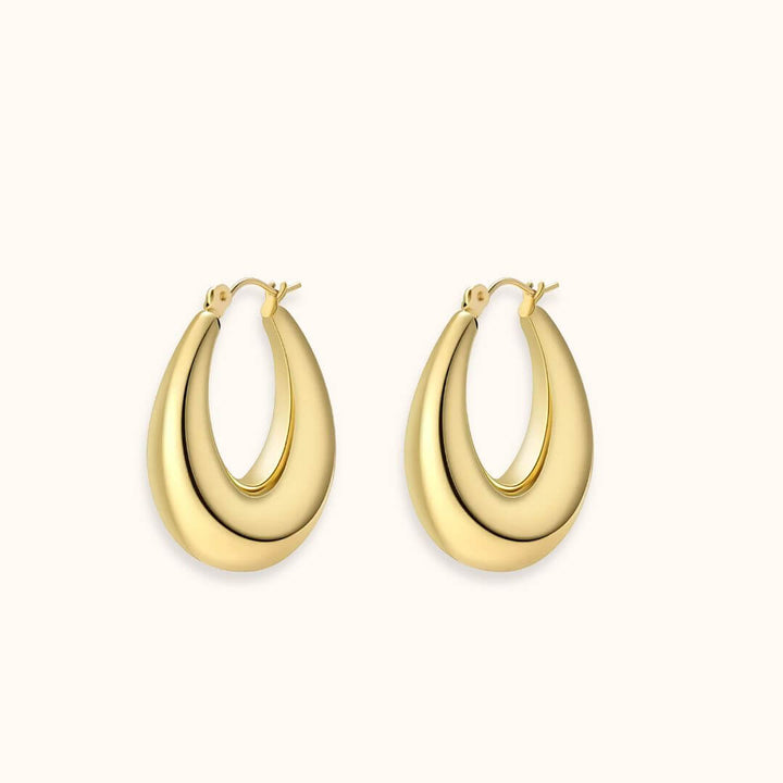 Chunky Hoop U Earrings