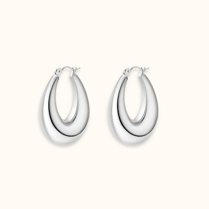 Chunky Hoop U Earrings