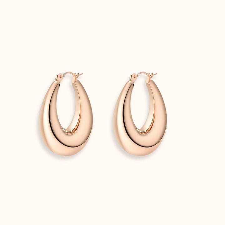 Chunky Hoop U Earrings