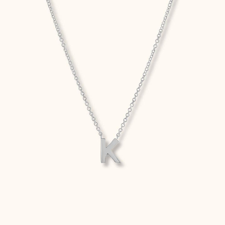 Dainty Letter Initial Necklace