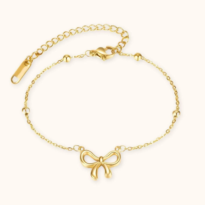 Dainty Bow Pendant Bracelet