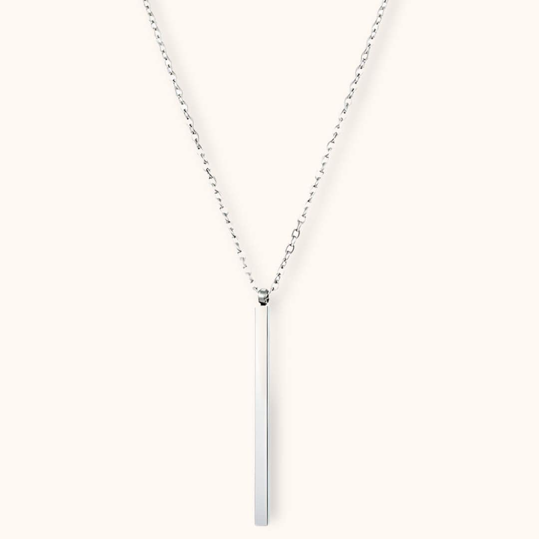 Dainty Lariat Bar Necklace