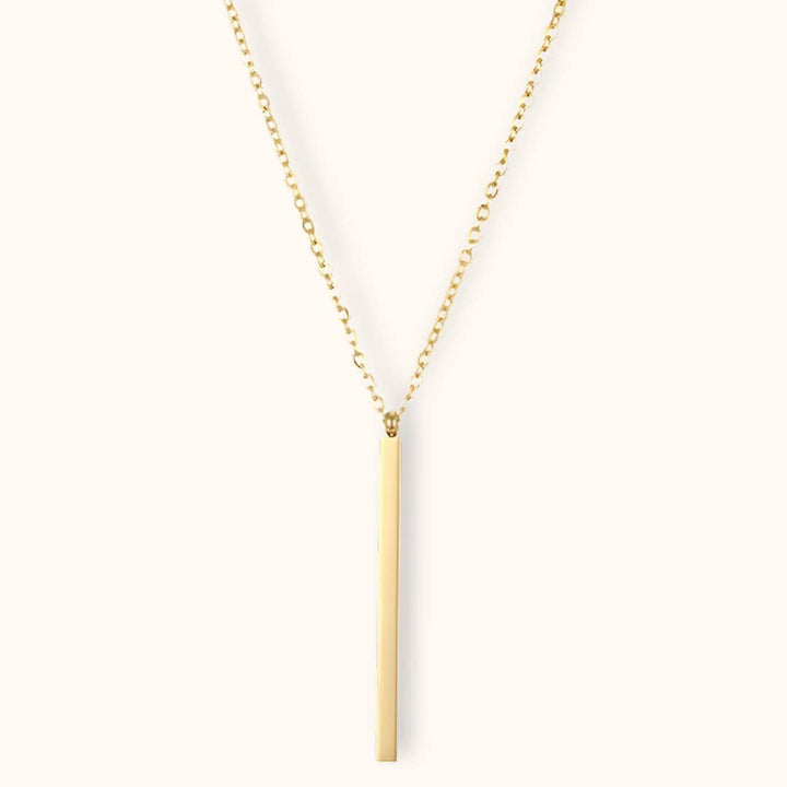 Dainty Lariat Bar Necklace