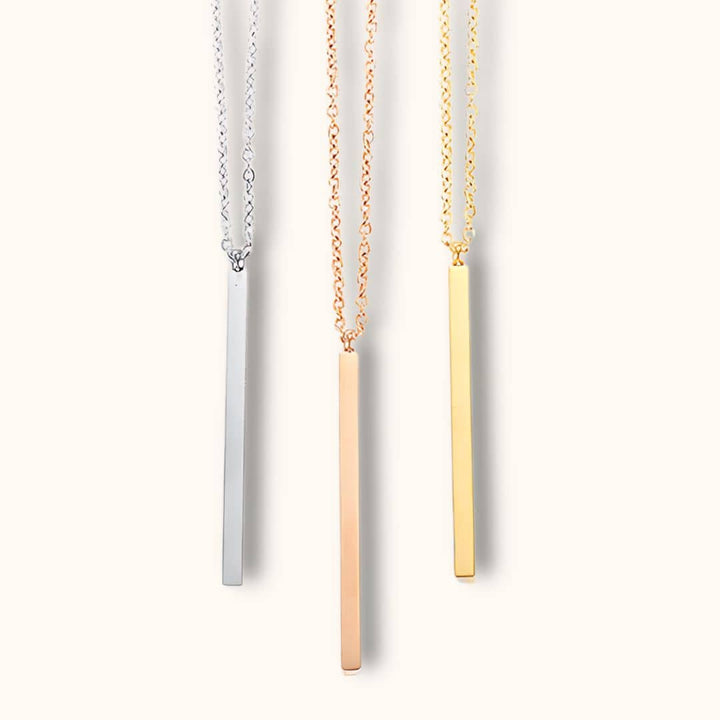 Dainty Lariat Bar Necklace