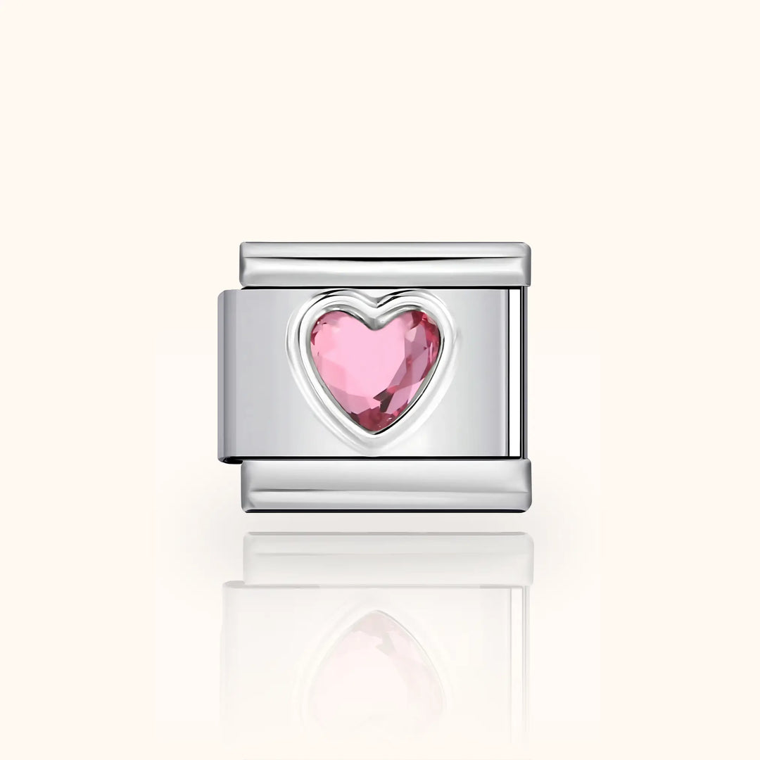 Serata Heart Italian Charm