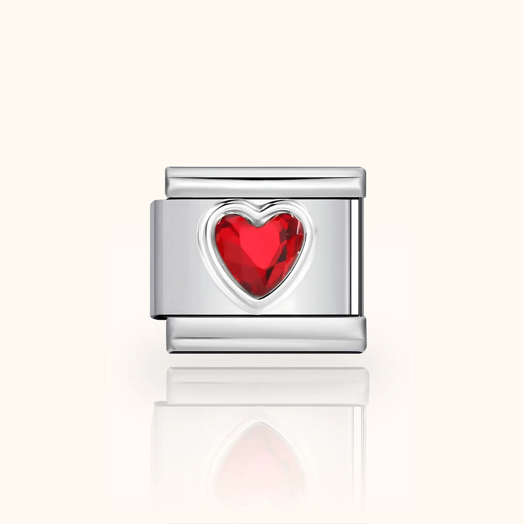 Serata Heart Italian Charm