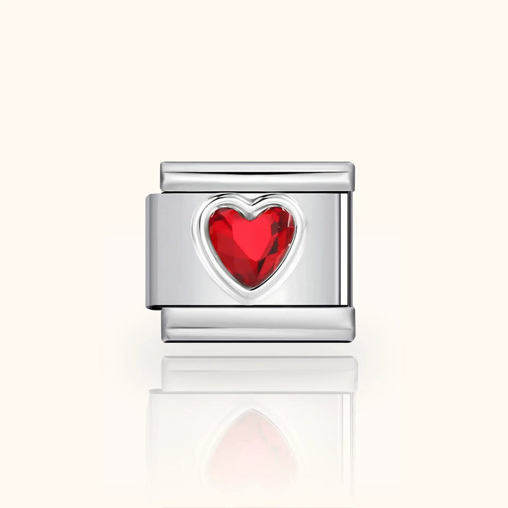 Serata Heart Italian Charm