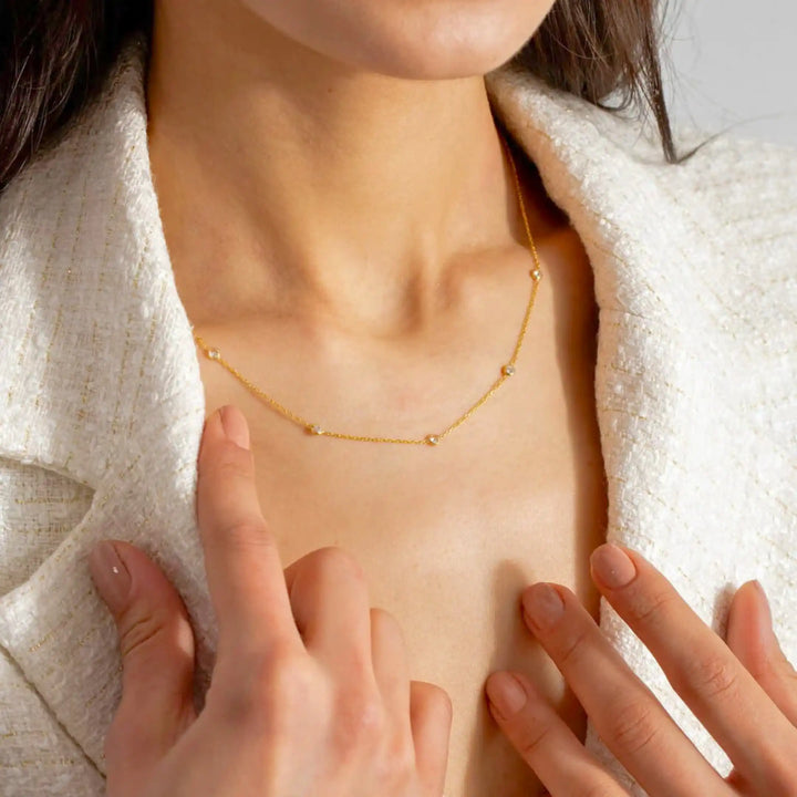 Liora Mosaica Station Necklace