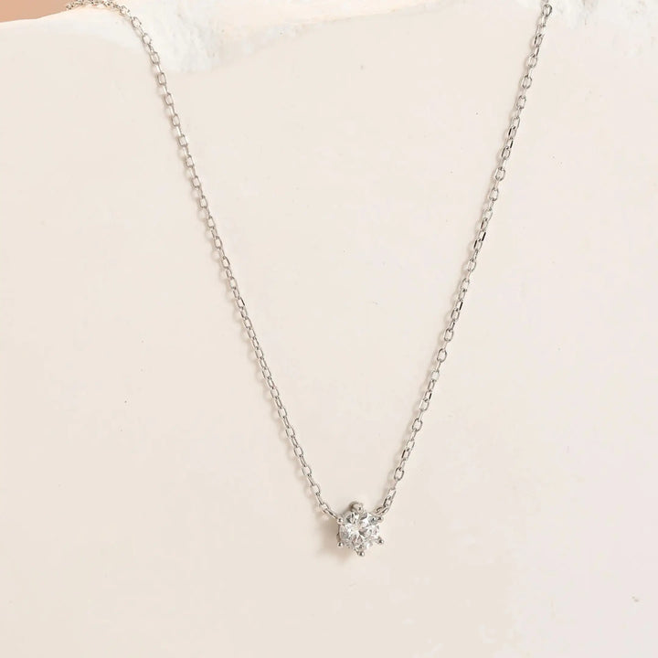 Luce Solitaire Necklace