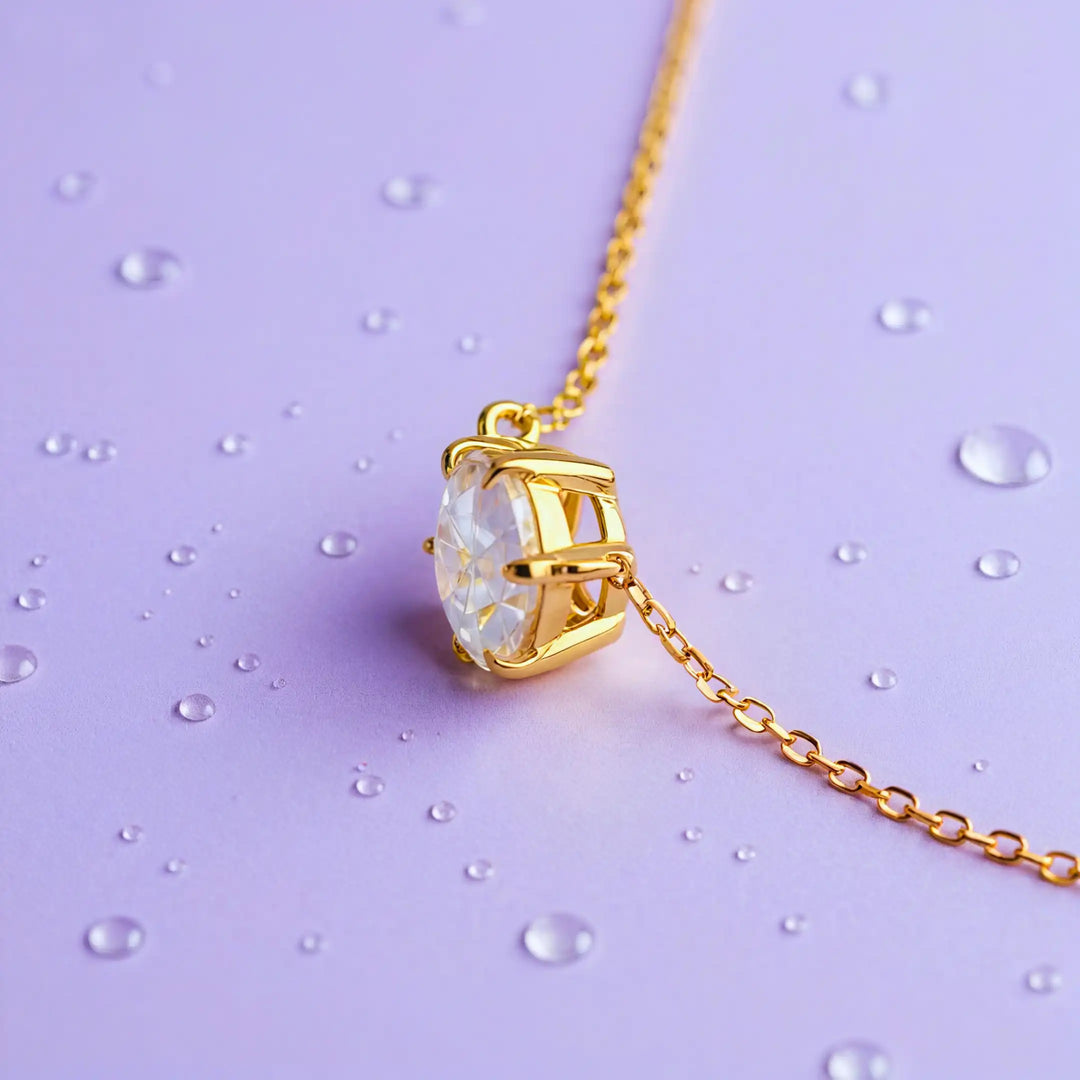 Luce Solitaire Necklace
