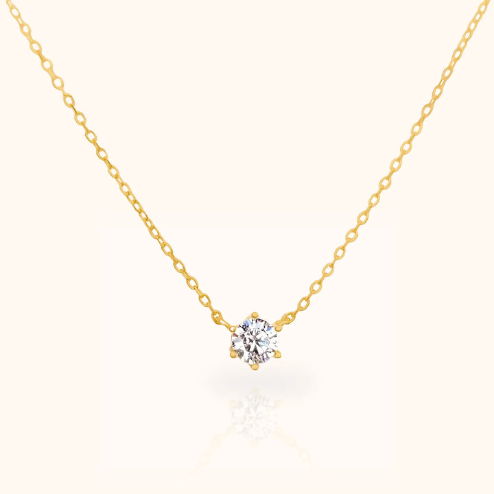 Luce Solitaire Necklace