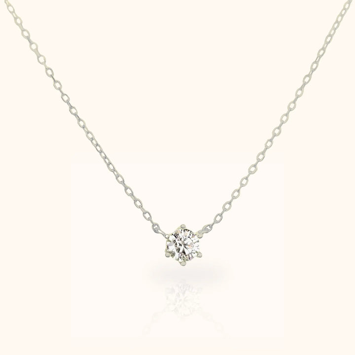 Luce Solitaire Necklace