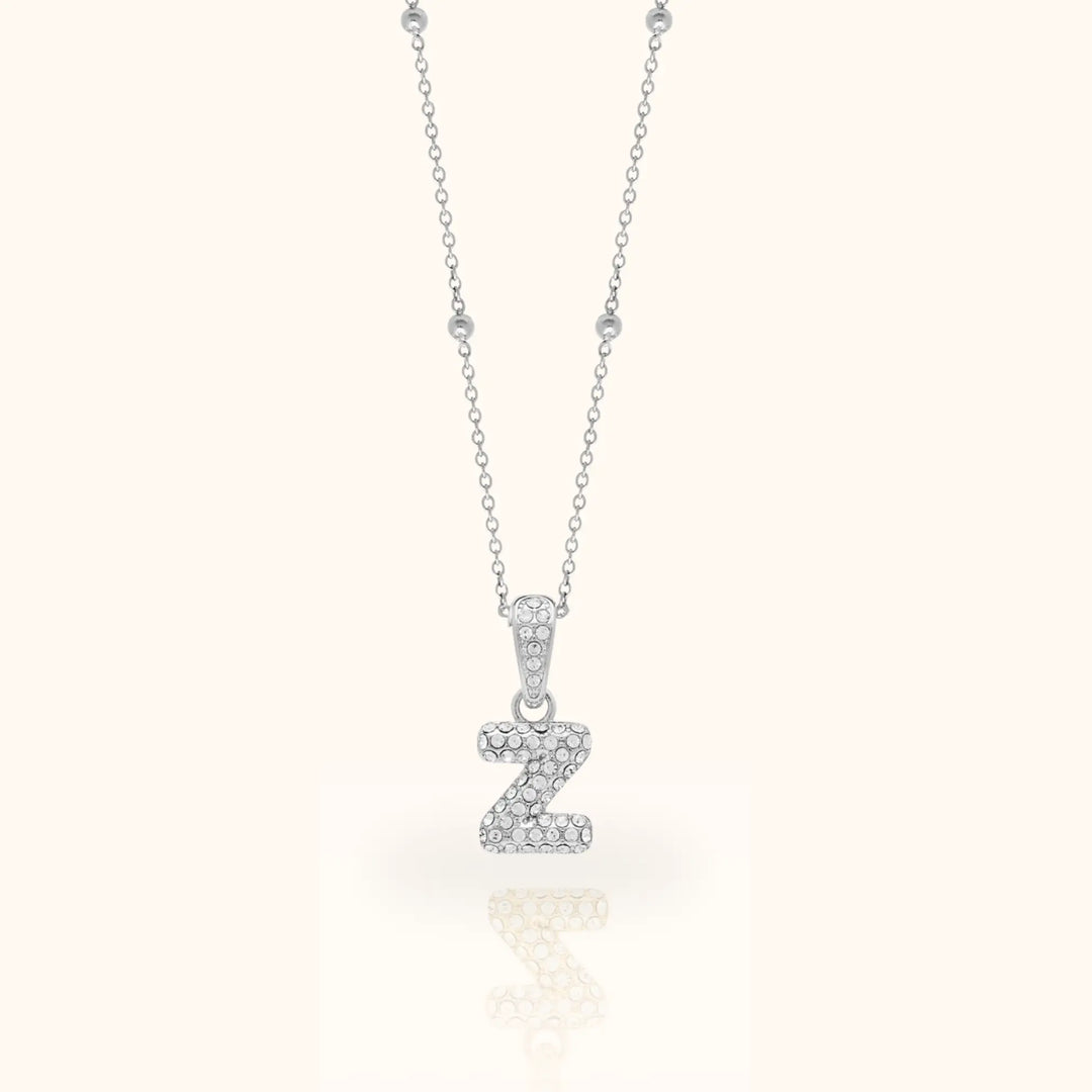 Luma Bubble Initial Necklace