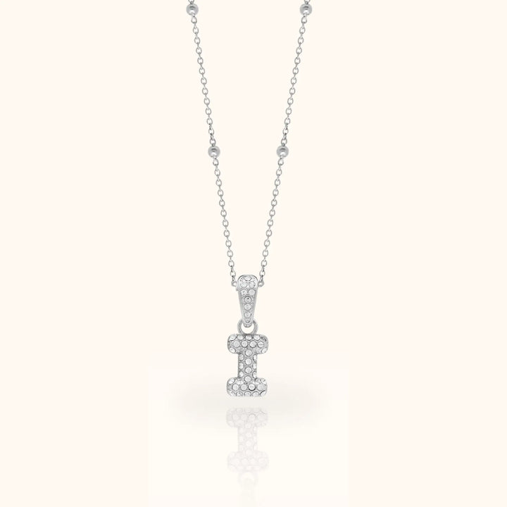 Luma Bubble Initial Necklace