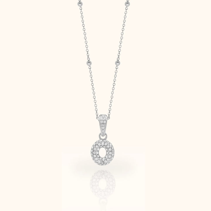 Luma Bubble Initial Necklace