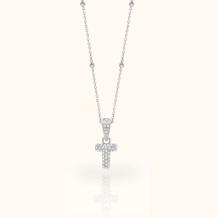 Luma Bubble Initial Necklace