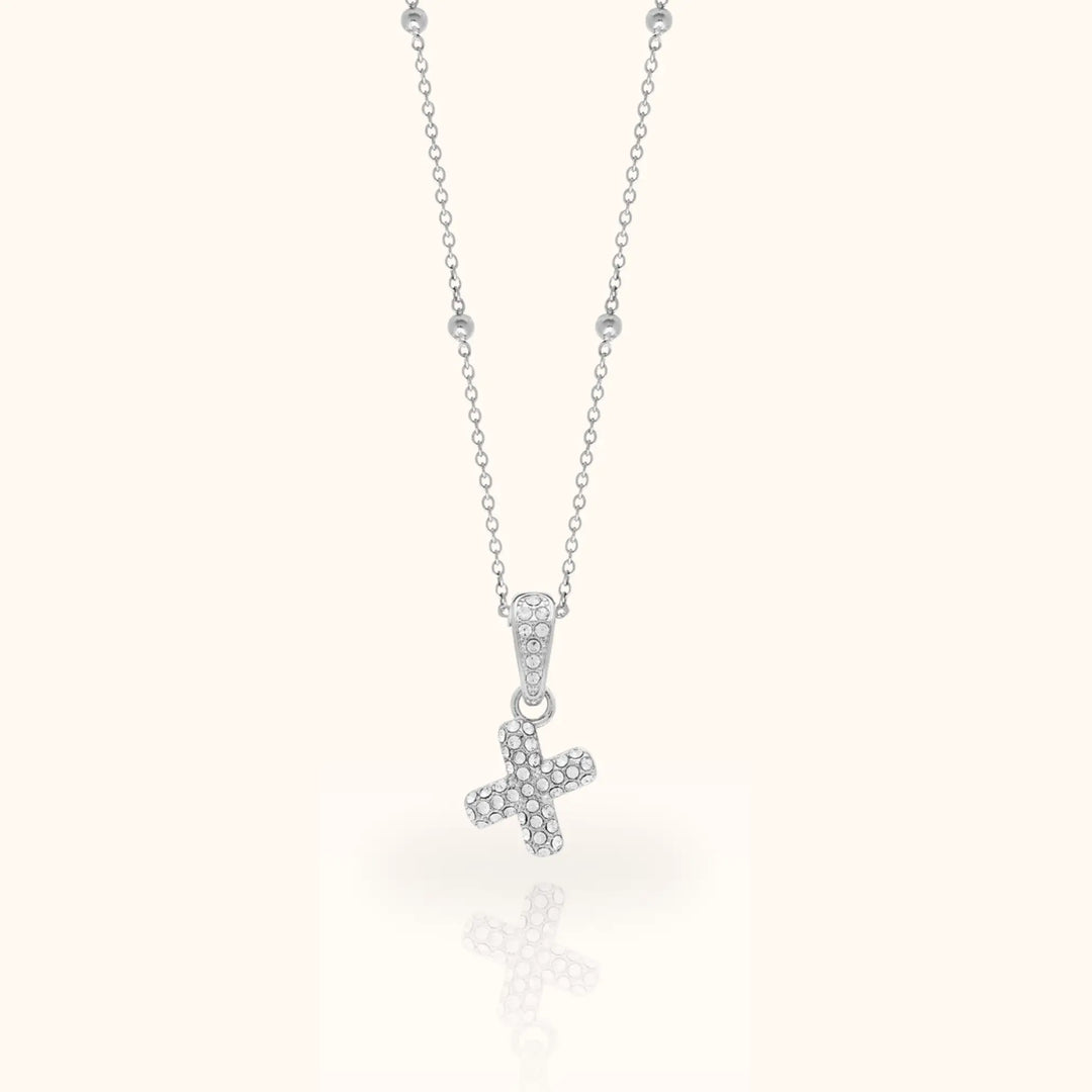 Luma Bubble Initial Necklace