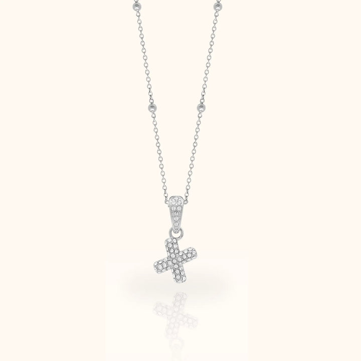 Luma Bubble Initial Necklace