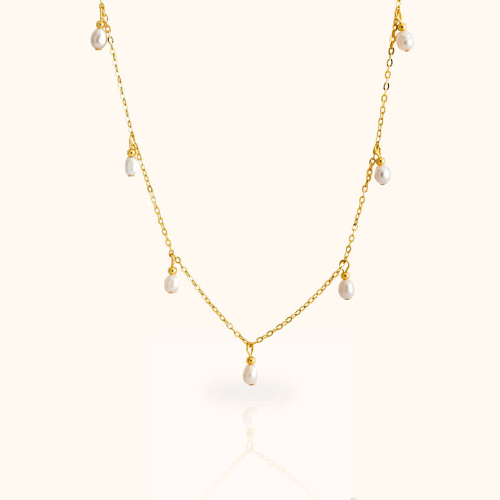 Olivetta Cascade Pearl Necklace