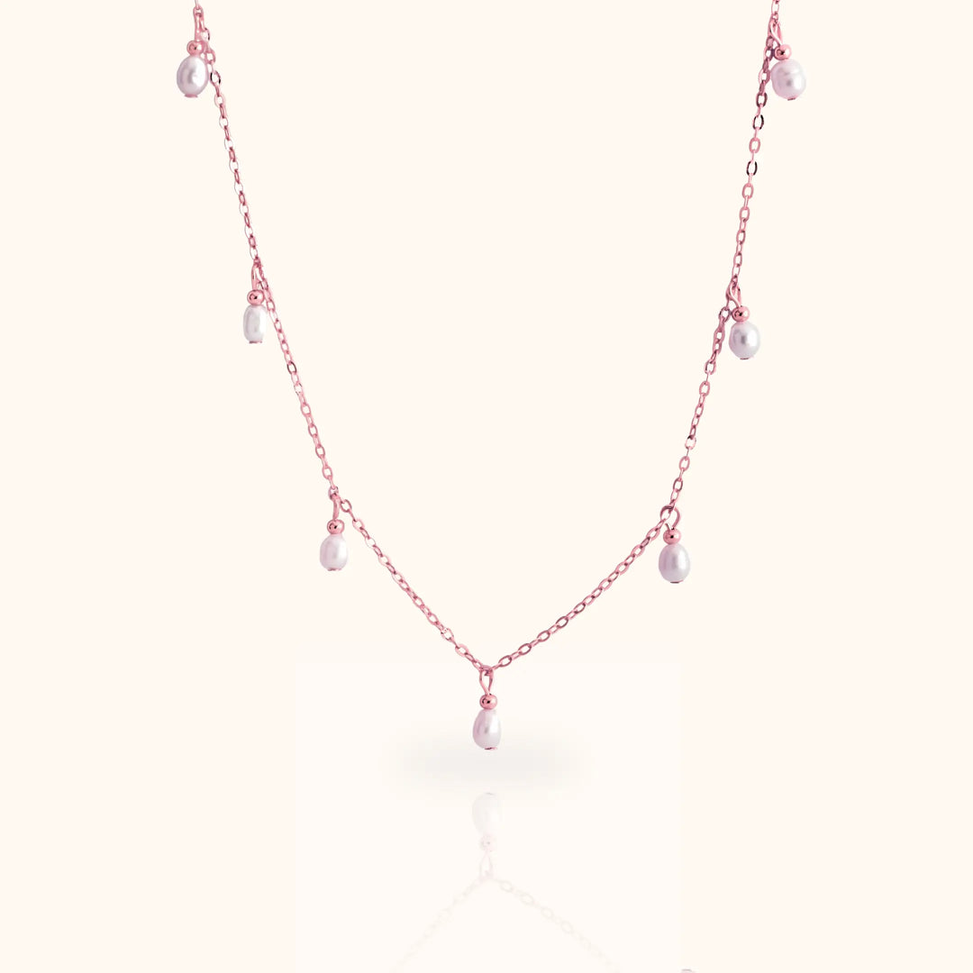 Olivetta Cascade Pearl Necklace