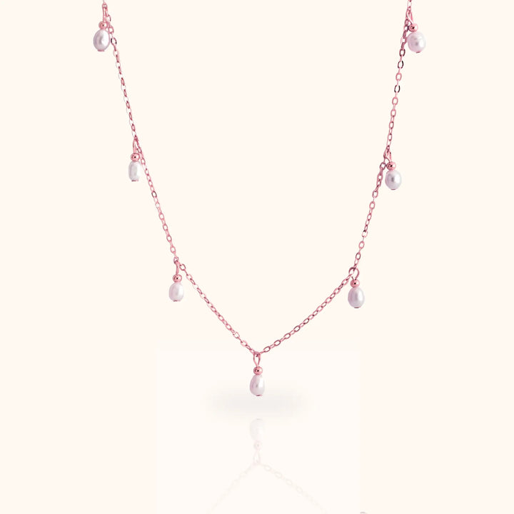 Olivetta Cascade Pearl Necklace