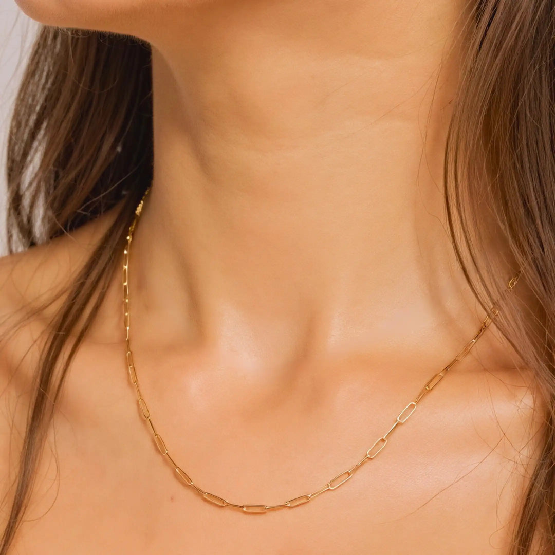 Orina Paperclip Necklace