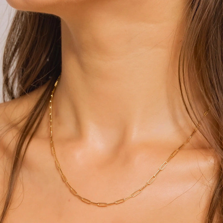 Orina Paperclip Necklace